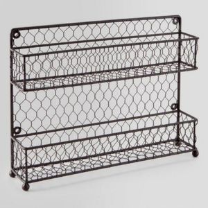 Wire spice rack  (x2)